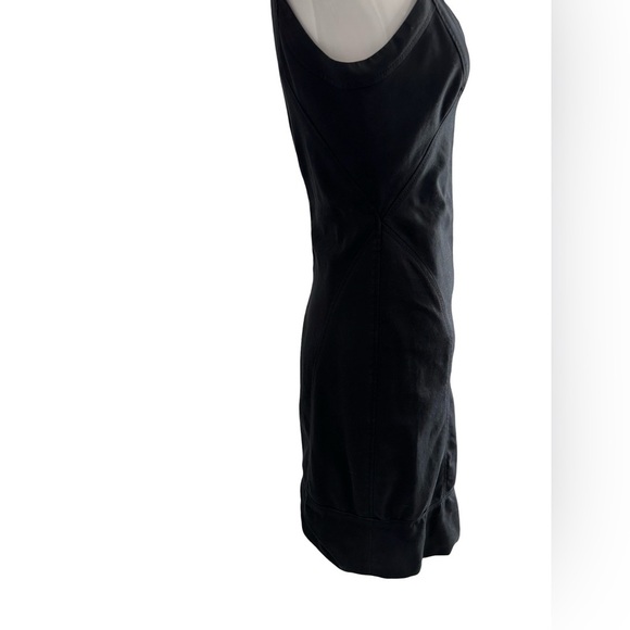 Helmut Lang Black Midi Dress Sz 2 - Picture 4 of 7